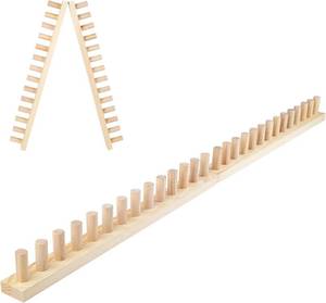 lot 321218 image: QWM Chunky Blankets Loom Knitting Looms Long Installation Free and Adjustable Foldable Portable Extra Loom Large 38,48,60, 72,84,96 Inch (48inch)
