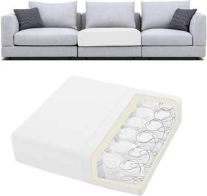 lot 321240 image: HOMBYS Couch Cushion Replacement with Inner Spring,High Density Foam Cushion with Dacron Upholstery Batting, Upholstery Foam for Replacement Sofa Cushion,Couch Cushion Inserts (26x26x6)