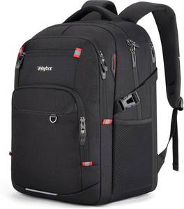 lot 421360 image: 40L Expandable Laptop Backpack, Anti-thief Travel Backpack, Airline Approved Business Waterproof Carry on Luggage, Fits 15.6 Laptop for Men Women