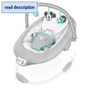 lot 121362 image: Disney Baby Bright Starts Mickey Mouse Cloudscapes Comfy Baby Bouncer PARTS
