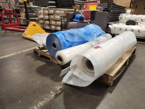 lot 11567 image: Industrial Plastic Sheeting Roll Lot