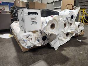 lot 11568 image: Industrial Shrink Boat Wrap w Shrink Wrap Gun and Shrink Wrap