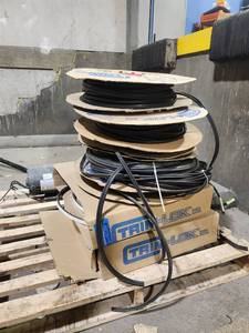 lot 11580 image: Industrial Motors and Cable Wiring Lot