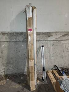 lot 11587 image: White Adhesive Wire Track
