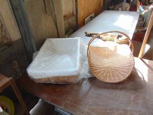 lot 3499 image: Pair of Baskets - Umarked - one with Liner