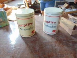 2 - Campfire Marshmellow Tins