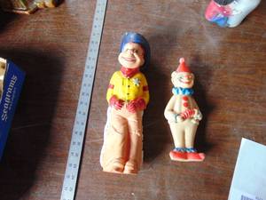 lot 3522 image: Pair of Rubber Squeeky toys