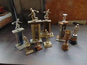 lot 3528 image: Selection of Vintage Trophies