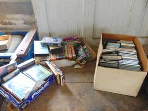 lot 3578 image: Selection of DVDs and VHS Tapes