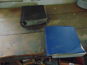 lot 3579 image: 2 Binders full of Advertisements post cards and other Ephemra