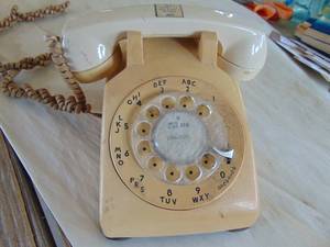 lot 3593 image: Vintage Rotary Phone
