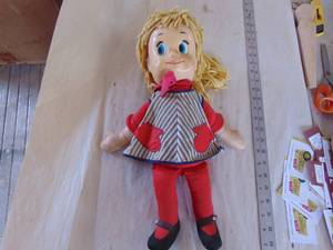 lot 3600 image: 18 Vintage Doll