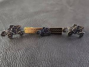 Model T Car Tie Clip and Cuff Links Set