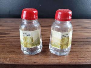 lot 2477 image: Denver Colorado Native American Salt and Pepper Shakers