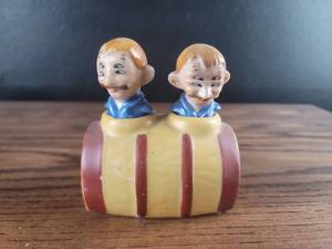 Mid-Century Salt and Pepper Shaker Set