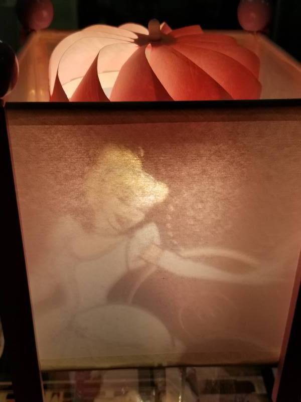 lot 1059 image: Disney Princess Spinning Lamp Sleeping Beauty Cinderella 10 New