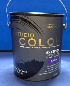 lot 10 image: Rust-Oleum Studio Color Exterior Paint - Satin Finish