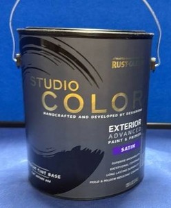 lot 11 image: Rust-Oleum Studio Color Exterior Paint - Satin Finish