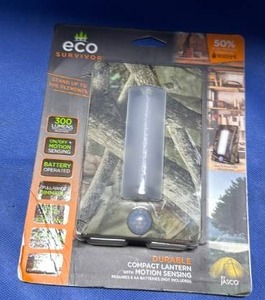 lot 12 image: Eco Survivor 300 Lumens Motion Sensor Lantern