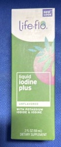 lot 64 image: Life-flo Liquid Iodine Plus Supplement
