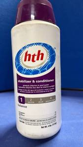 lot 78 image: HTH Pool Stabilizer & Conditioner 4 lbs