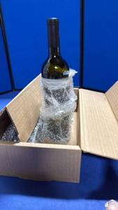 lot 97 image: 2- Empty Wine Bottles