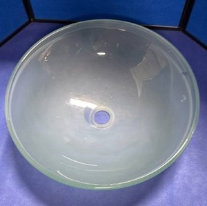 lot 100 image: Glass Sink Basin