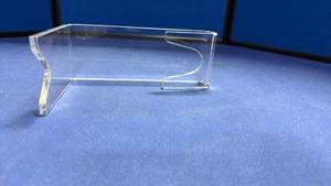 lot 122 image: Clear Acrylic Display Gun  Stand