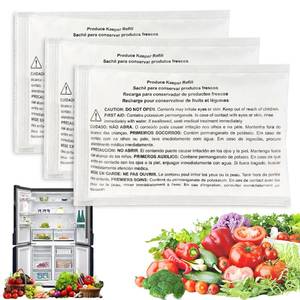 lot 4008 image: 3 Pack PK-1 Produce Saver Refills for Frigidaire Pure Air Produce Keeper FRPAPKRF2PK FRPAPKRF, Compatible with Frigidaire Crisp Seal Fresh System Crisper Drawers