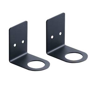 lot 4466 image: BiJun Soap Bottle Dispenser Holder Wall Mount, Shampoo Conditioner Body Wash Dispenser Soap Holder Shower Hanger Space-Saving Bottle Hole of 1.06in for Kitchen Bathroom (1.06in, Black)