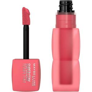 lot 4467 image: MAYBELLINE Super Stay Teddy Lip Tint, Long Lasting Matte Lipstick For Up To 12HR Wear, Petalcore, 1 Count