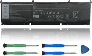 lot 4479 image: VANPIR 8FCTC Laptop Battery Compatible with Dell XPS 15 9500 Precision 5550 Alienware M15 R3 R4 M17 R3 R4 Series Notebook 69KF2 08FCTC 70N2F 070N2F 0P8P1P 0DVG8M 0M59JH 11.4V 56Wh 4650mAh