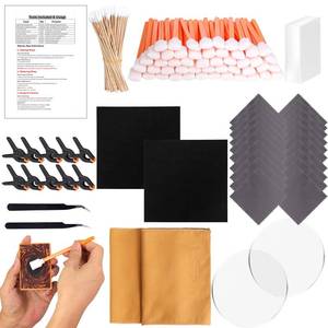 lot 4480 image: 238 Pcs Card Cleaning Kit, Trading Card Cleaning Kit & Sports Card Flattening Kit, Card Care and Repair Tool Accessories for Card Collector with User Manual
