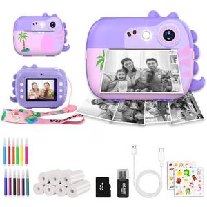 lot 4497 image: Kids Camera Instant Print,Children Digital Camera Toys with HD Video for Kids Aged 3-12,Christmas Birthday Festival Present for Girls Boys,with 7 Rolls Instant Paper,M3