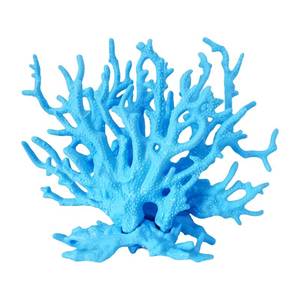 lot 6005 image: SwandTanpand Fish Tank Decorations,Aquarium Corals Decoration, Aquarium Ornaments, Fish Tank Coral, Aquarium Corals Decoration, Fish Decorations for Aquarium (Blue, Medium)