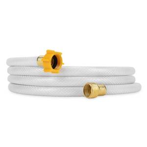 lot 6030 image: Camco TastePURE 10-Ft Water Hose - RV Drinking Water Hose Contains No Lead, No BPA & No Phthalate - Features Diamond-Hatch Reinforced PVC Design - 12�� Inside Diameter, Made in the USA (22743)
