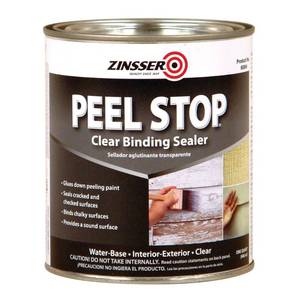 lot 6335 image: qt Zinsser 60004 White Zinsser, Peel Stop Bonding Primer can dented