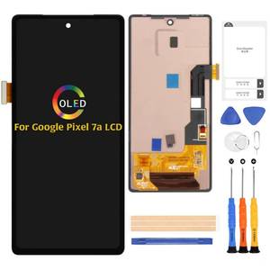 lot 6349 image: A-MIND for Google Pixel 7A 6.1 OLED Screen Replacement with Frame (Fingerprint Cable Transfer Required) Display Assembly with Touch Digitizer Repair Tools Kit G0DZQ GWKK3 GHL1X