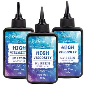 lot 6408 image: JDiction UV Resin, Upgrade 300g High Viscosity Hard UV Resin with Crystal Clear Resins Kit for Doming, Sealing, Coating, and Casting