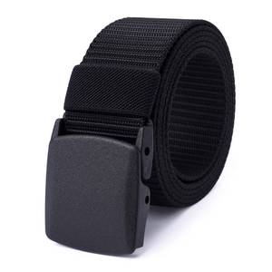 lot 6427 image: Mile High Life  Nylon Web Belt  Outdoor Military Belt  TSA Safe Buckle PlasticMetal