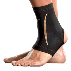 lot 6451 image: Tommie Copper Ankle Compression Sleeve (LXL), 15-20 mmHg, 4D Stretch & Non-Slip Fit for Targeted Support, Patented Copper Znergy Fabric, Anti-Odor Benefits, Breathable Design