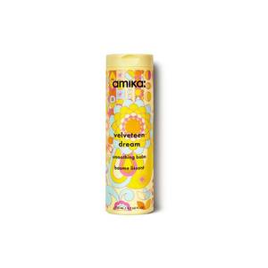 lot 6481 image: amika velveteen dream smoothing balm  tames frizzy hair, styling cream with heat protection & UV filters