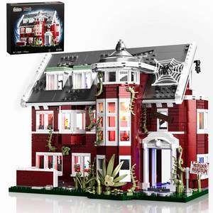 lot 6491 image: AHS Murder House Building Set, Horror Story Movie House Blocks Toy, Compatible with Lego Halloween Haunted House, Ideals Gift for Fans 18 Boys Girls Adult (1171 PCS) Lego compatible bricks bulk only could be missing some Bricks