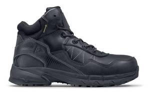 lot 9706 image: ACE Work Boots Piston Mid, Mens, Womens, Unisex Aluminum Toe (AT) Work Boot, Slip Resistant, Water Resistant, Black, Mens 10.5  Womens 12