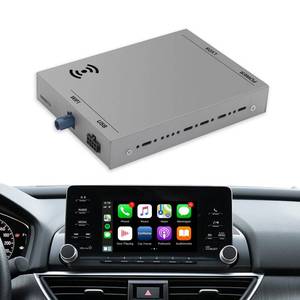 lot 11733 image: Wireless Carplay Module Receiver Box for 7 inch Non-Touchscreen for Honda Accord 10th Generation Support Android Auto Mirror Link Reverse Camera USB Car Multimedia Audio Steering Wheel Control