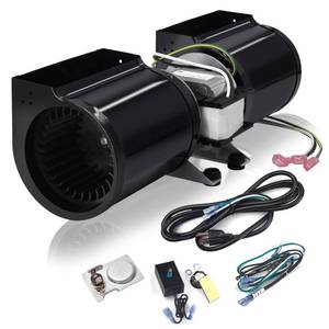 lot 11769 image: GFK-160A GFK-160 Fireplace Blower Fan Kit for Heat N Glo, Quadra-Fire, Heatilator, Superior, Majestic, GTI, Hearth and Home DV3732, Quadra-Fire 7100, Heat N Glo SL-750TR-C, SL-750TR Blower Fan Kit