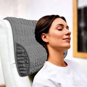 lot 11793 image: YSYY Memory Foam Headrest Pillow for Neck Pain Relief & Cervical Support - Ergonomic Neck Cushion for Office Chair, Car, Recliner, Sofa - Breathable & Pressure Relief (Gray, 17 W x 2.7 D)