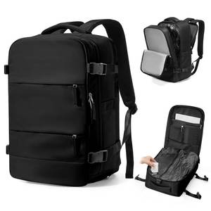 lot 11806 image: WEPLAN Vacuum Backpack Travel with Pump,Large Travel Backpack with Vacuum System,Mochila compresion al vacio,Flight Approved 18x14x8,Waterproof Carry on Personal Item Laptop Backpacks,Black
