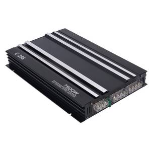 lot 11829 image: 4 Channel Car Stereo Amplifier,Car Amplifier 7800W 4 Channels Class AB Aluminum Alloy Pure Bass Power Amp for DC 12V Truck Boat UTV Motorcycle