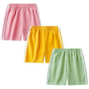 lot 18062 image: Jagrove Toddler Boys Girls Active Running Shorts 3 Pack Kids Athletic Short Pants Lightweight Summer Sport Jogger Shorts (only 2 pairs)